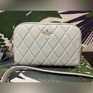 Kate Spade Stone Path Quilted Carey Chain Camera Bag . retail Price * $359* nwt